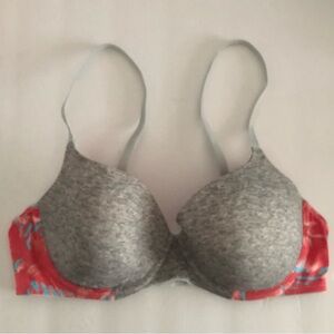 PINK VS Lined Demi Bra 36B